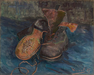 A Pair of Boots - Vincent van Gogh — artwork view