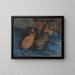 A Pair of Boots - Vincent van Gogh — framed artwork on a wall