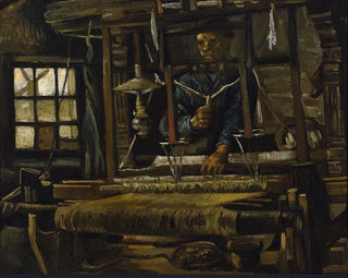 a weavers' cottage - Vincent van Gogh — artwork view