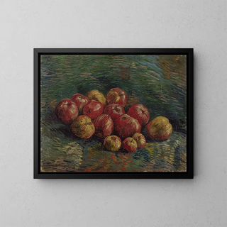 Apples - Vincent van Gogh — framed artwork on a wall