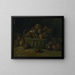Basket of Apples - Vincent van Gogh — framed artwork on a wall