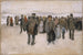 Beach at Scheveningen - Vincent van Gogh — artwork view