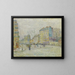 Boulevard de Clichy - Vincent van Gogh — framed artwork on a wall