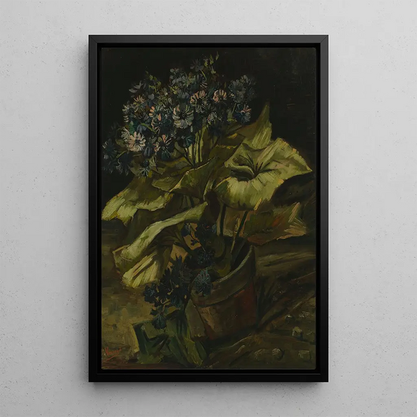 Cinerary - Vincent van Gogh — framed artwork on a wall