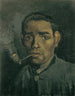 Head of a Man - Vincent van Gogh — artwork view