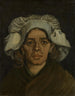 Head of Woman 3 - Vincent van Gogh — artwork view