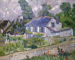 Maisons à Auvers - Vincent van Gogh — artwork view