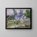 Maisons à Auvers - Vincent van Gogh — framed artwork on a wall