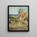 La maison de La Crau The Old Mill - Vincent van Gogh — framed artwork on a wall