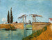 The Langlois Bridge in Arles - Vincent van Gogh — artwork view