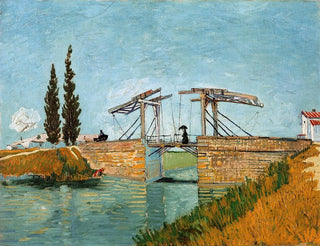 The Langlois Bridge in Arles - Vincent van Gogh — artwork view