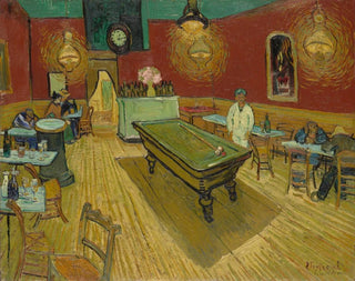 The Night Café - Vincent van Gogh — artwork view
