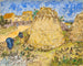 Wheat Sheaves - Vincent van Gogh — artwork view