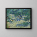 Olive Orchard Painting - Vincent van Gogh — framed artwork on a wall