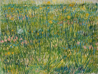 Tâche d'herbe - Vincent van Gogh — artwork view