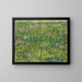 Tâche d'herbe - Vincent van Gogh — framed artwork on a wall