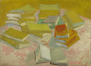 French novel stacks - Vincent van Gogh — artwork view