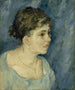 Portrait of a prostitute - Vincent van Gogh — artwork view