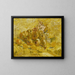 Coings, citrons, poires et raisins - Vincent van Gogh — framed artwork on a wall