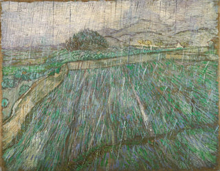 Rain - Vincent van Gogh — artwork view