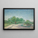 Place Saint-Pierre Paris - Vincent van Gogh — framed artwork on a wall