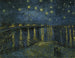 Night Sky Painting - Vincent van Gogh — artwork view