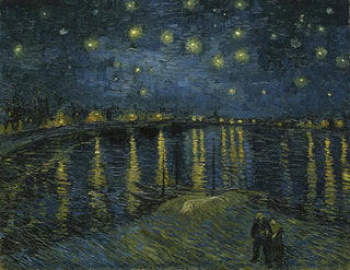 Night Sky Painting - Vincent van Gogh — artwork view