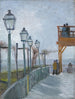 Terrasse et observatoire du Moulin de Blute-Fin Montmartre - Vincent van Gogh — artwork view