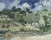 Cottages in Cordeville - Vincent van Gogh — artwork view