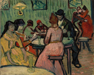 The Brothel - Vincent van Gogh — artwork view