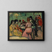 The Brothel - Vincent van Gogh — framed artwork on a wall