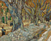 Les grands platanes, les réparateurs de routes à Saint-Rémy - Vincent van Gogh — artwork view