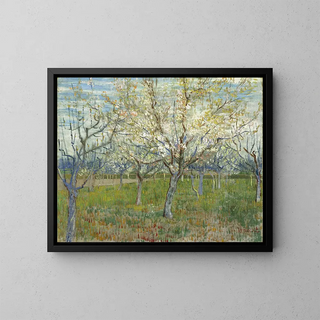 The Rose Orchard - Vincent van Gogh — framed artwork on a wall