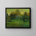 The Garden of Poets - Vincent van Gogh — framed artwork on a wall