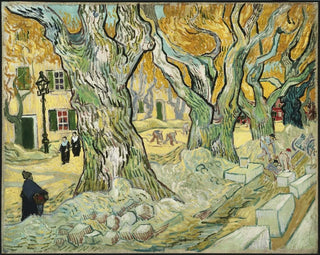 Les Réparateurs de routes - Vincent van Gogh — artwork view