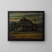 The Pavilion - Vincent van Gogh — framed artwork on a wall