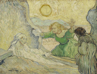 The Resurrection of Lazarus - Vincent van Gogh — artwork view