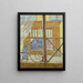 View of a Butcher's Shop - Vincent van Gogh — framed artwork on a wall