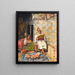 A Good Read - Vicente March — framed artwork on a wall