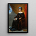 Portrait of Klementyna Ostrowska née Sanguszko - Vincenzo Camuccini — framed artwork on a wall