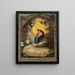 L'apparition de la Vierge au mourant Pedro Faverio - Vincenzo Carducci — framed artwork on a wall