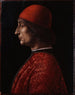 Portrait of Giovanni Francesco Brivio - Vincenzo Foppa — artwork view