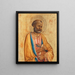 Saint Pierre - Vincenzo Foppa — framed artwork on a wall