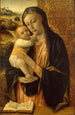 Virgin and Child Painting - Vincenzo Foppa — artwork view