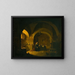 A chemist in his laboratory - Vincenzo Giovannini — framed artwork on a wall