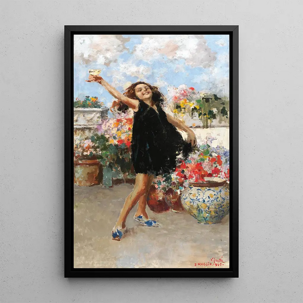 A toast - Vincenzo Irolli — framed artwork on a wall