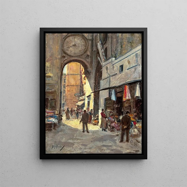 Arc de Saint-Éloi - Vincenzo Migliaro — framed artwork on a wall