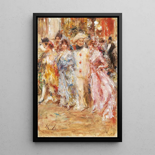 Carnival - Vincenzo Migliaro — framed artwork on a wall