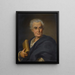 Portrait of Appiano Buonafede - Vincenzo Milione — framed artwork on a wall