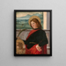 Saint Sebastian - Vincenzo Tamagni — framed artwork on a wall